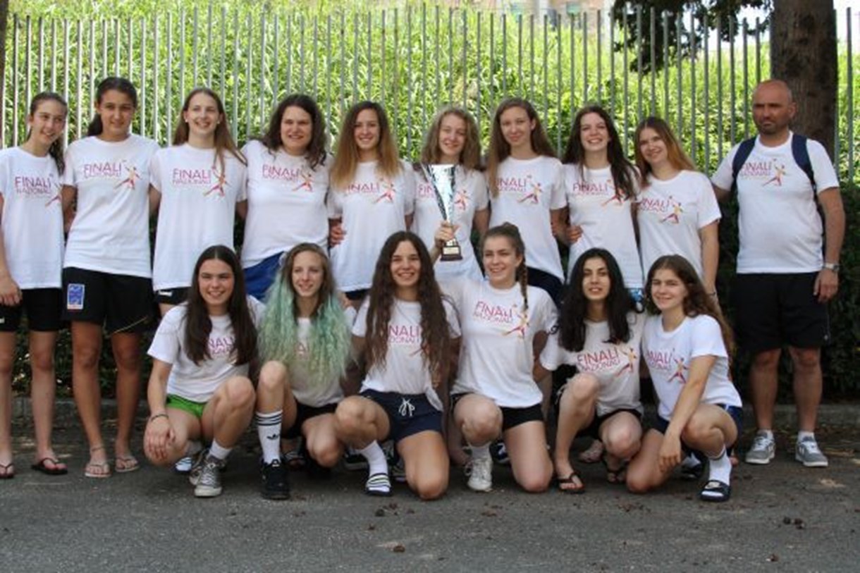 U17-Mädchen 3. Platz bei der Italienmeisterschaft mit Silvano Rigatti